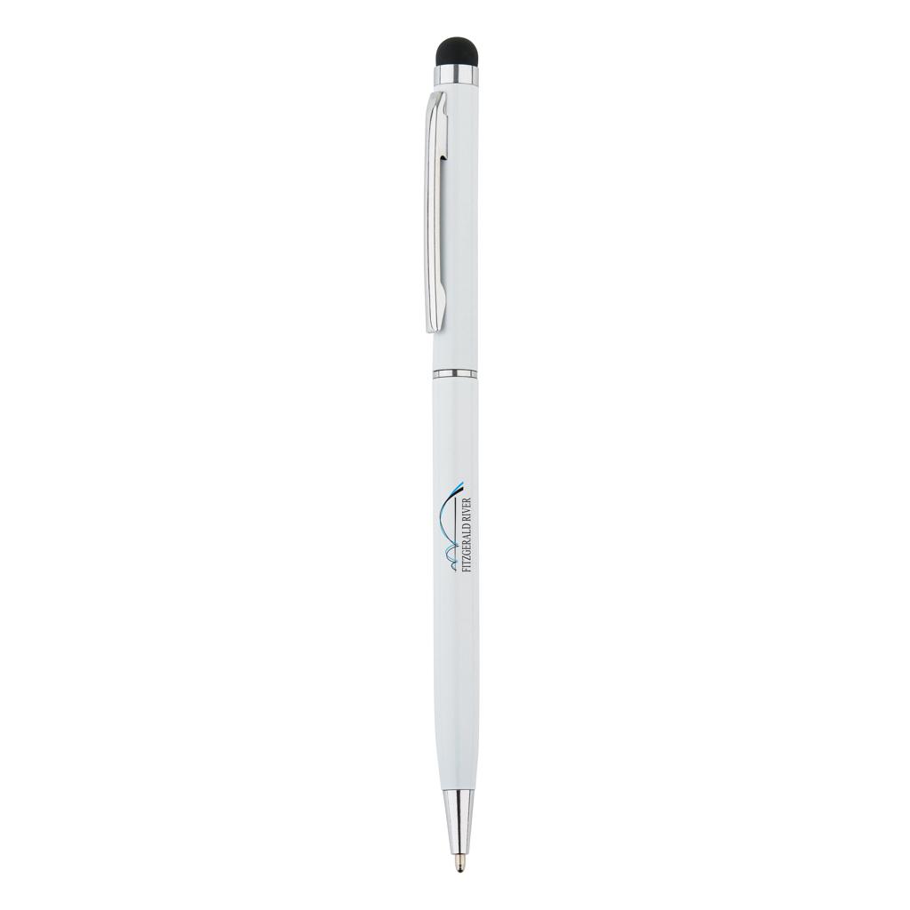 Pix subțire din metal cu stylus transparent