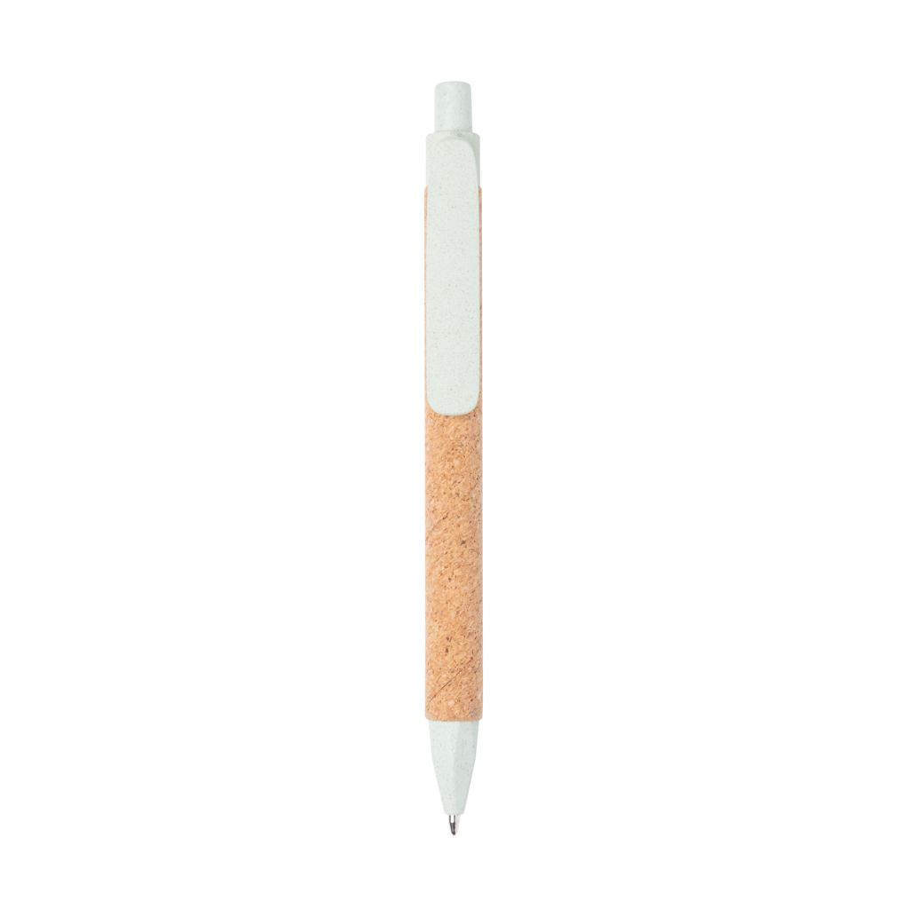 Pix din paie de grâu și plută Write green