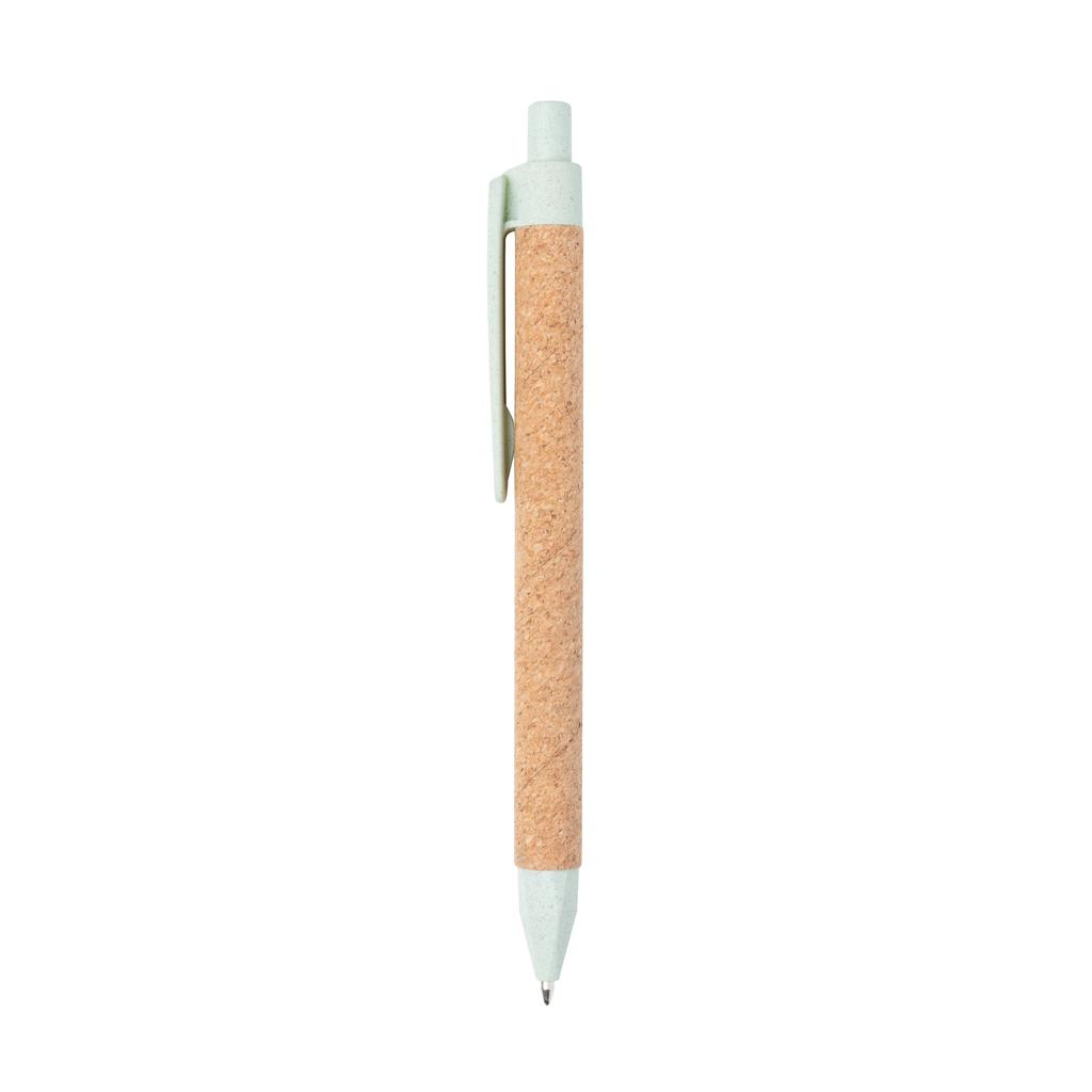 Pix din paie de grâu și plută Write green