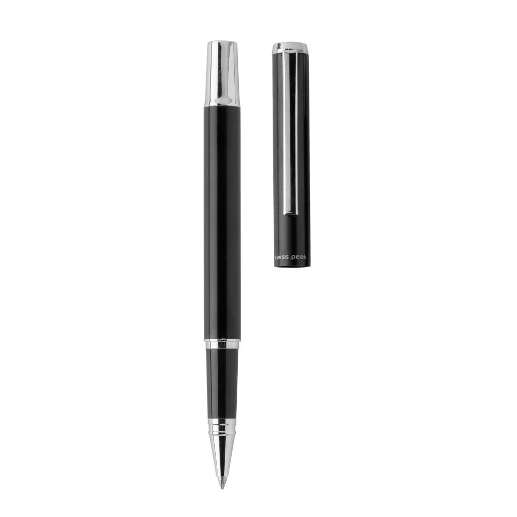 Set de pixuri din aluminiu reciclat certificat RCS Swiss Peak Cedar black