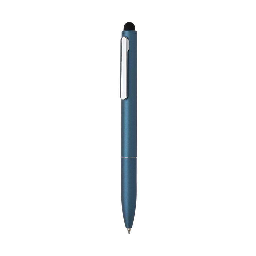 Pix din aluminiu reciclat certificat RCS cu stylus Kymi royal blue