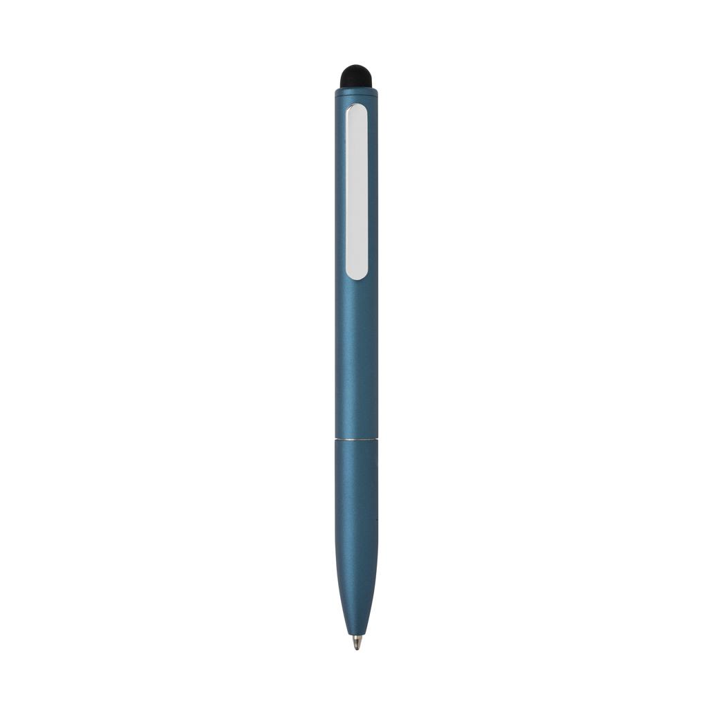 Pix din aluminiu reciclat certificat RCS cu stylus Kymi royal blue
