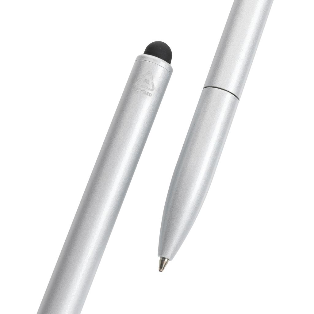 Pix din aluminiu reciclat certificat RCS cu stylus Kymi silver