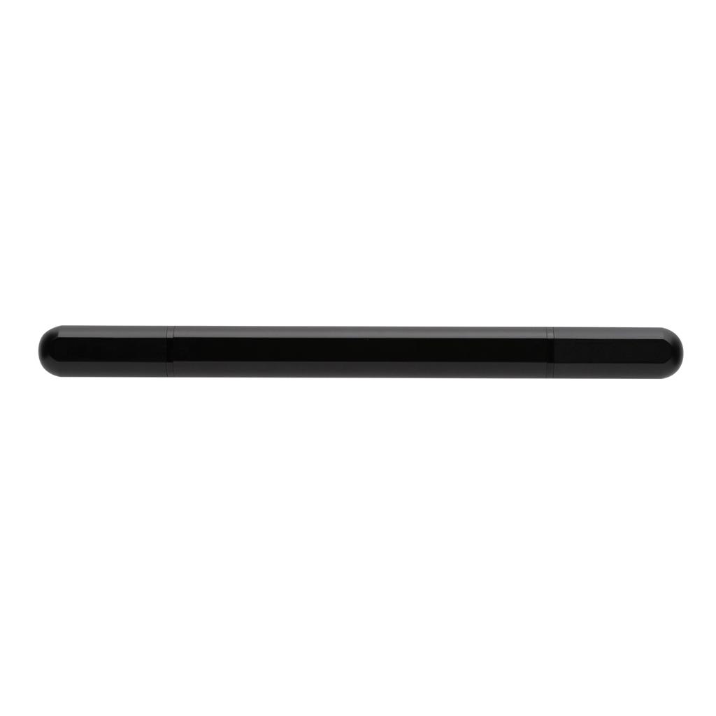 Pix dual-tip din aluminiu reciclat certificat RCS Swiss Peak Storm black