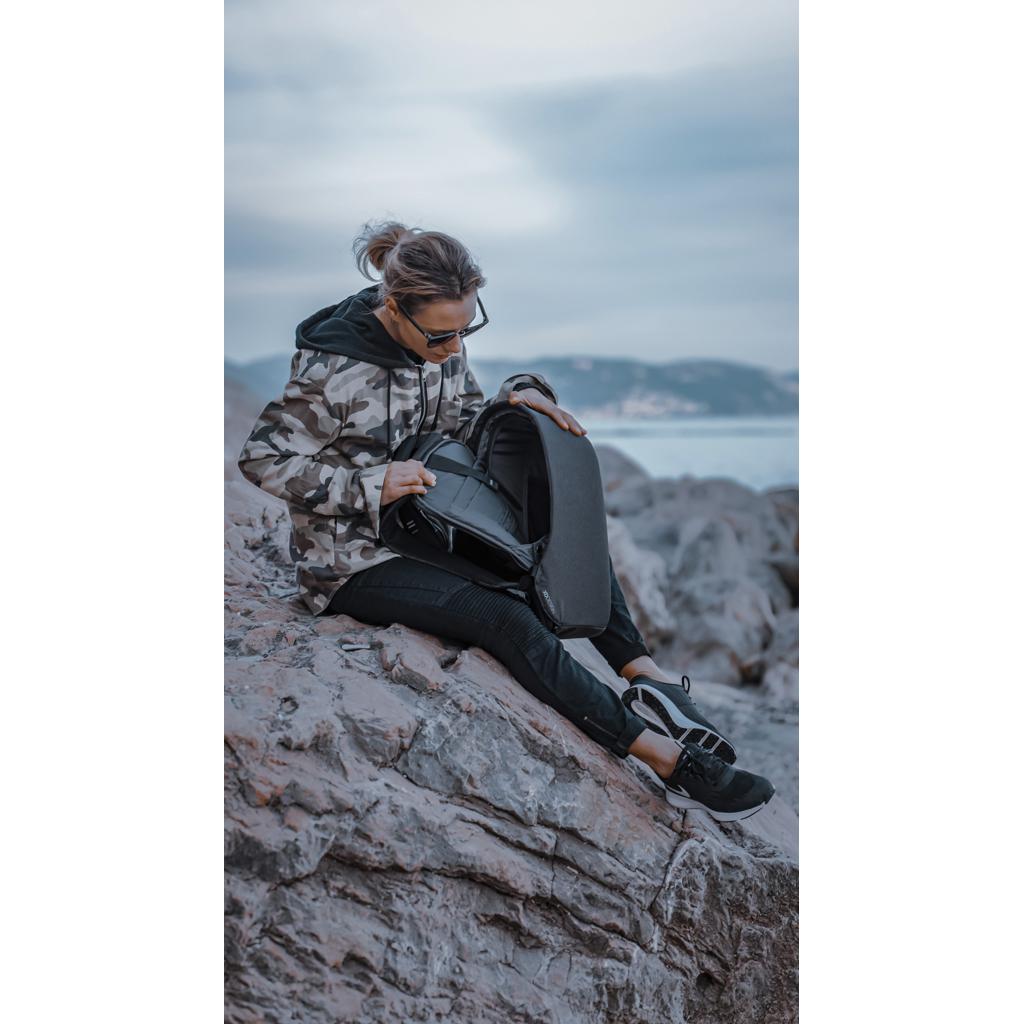 Rucsac anti-furt Bobby Hero Regular black