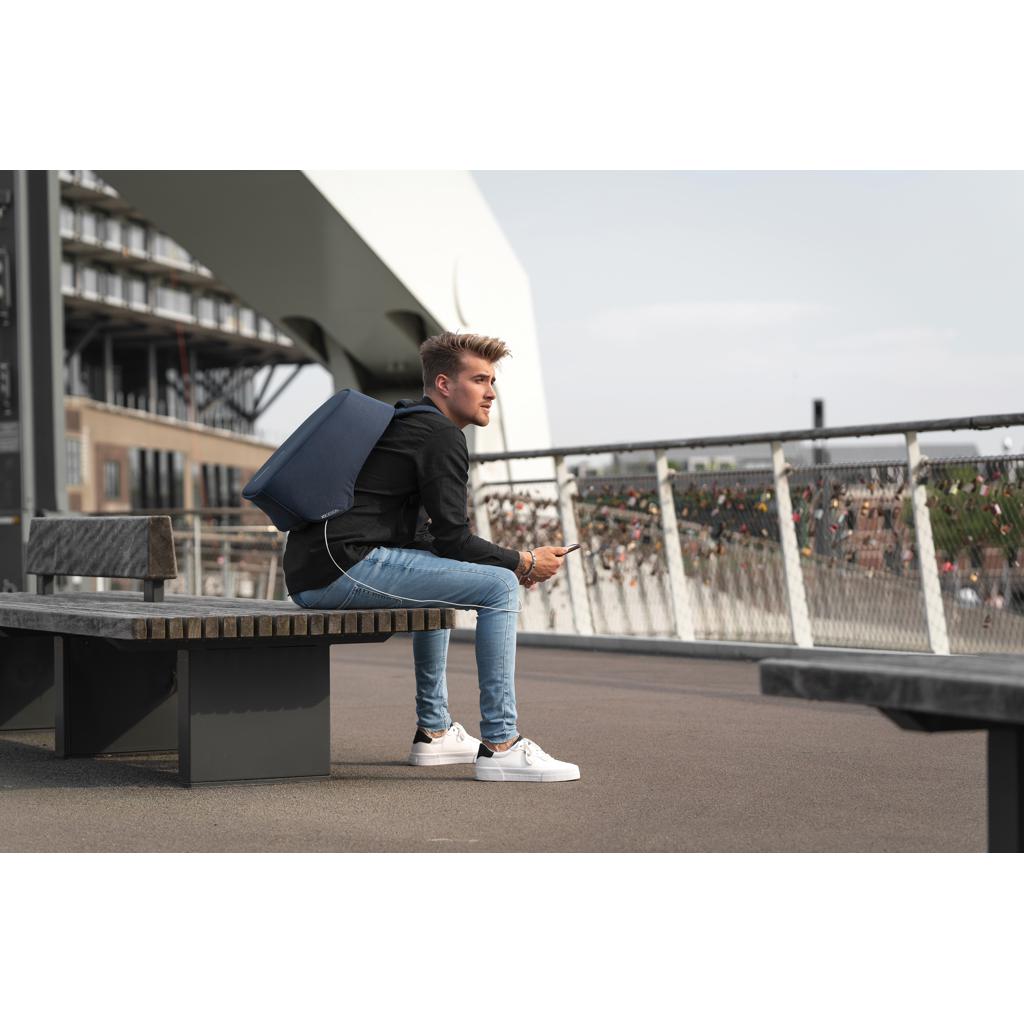 Rucsac anti-furt Bobby Hero Regular light blue