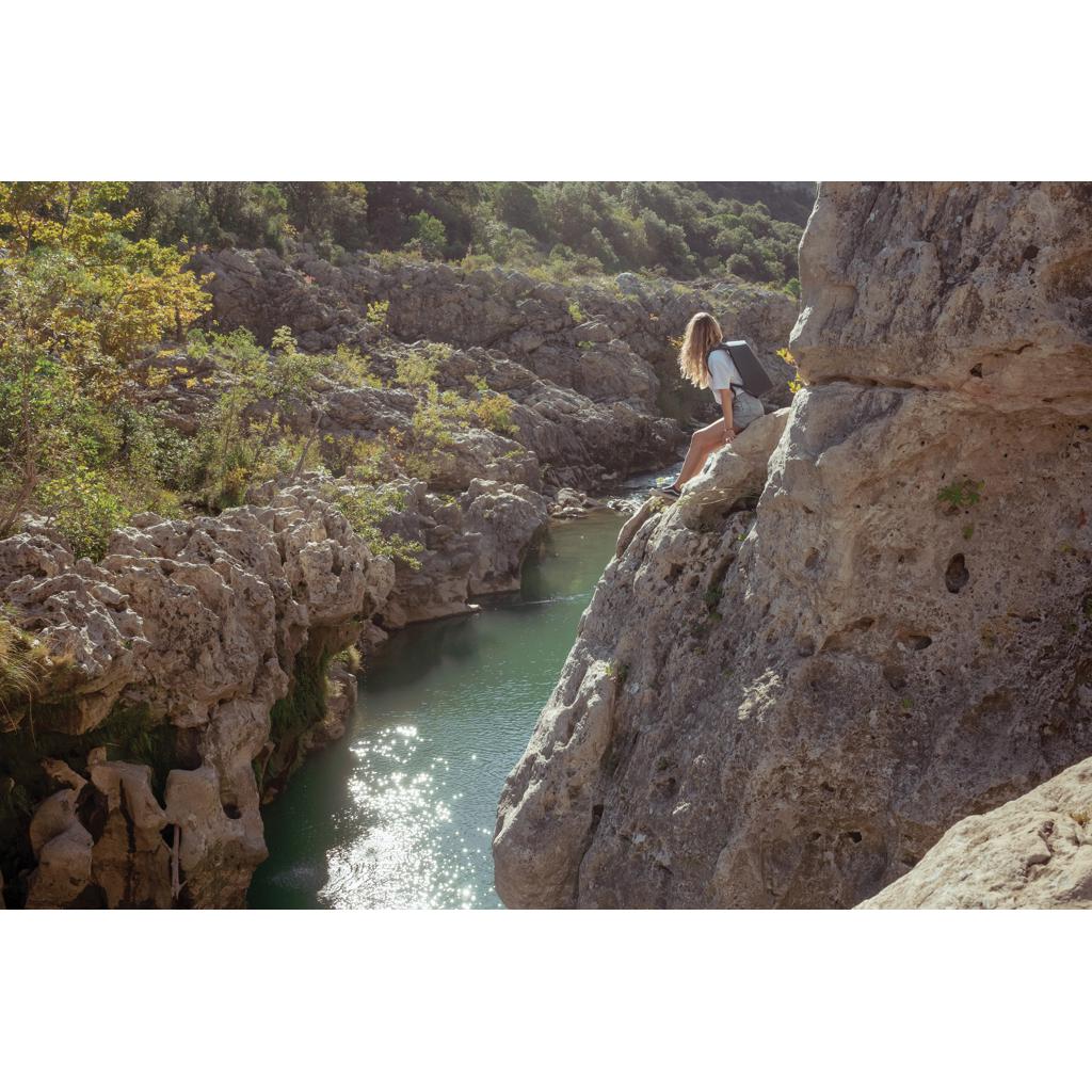 Rucsac anti-furt Bobby Hero Regular grey