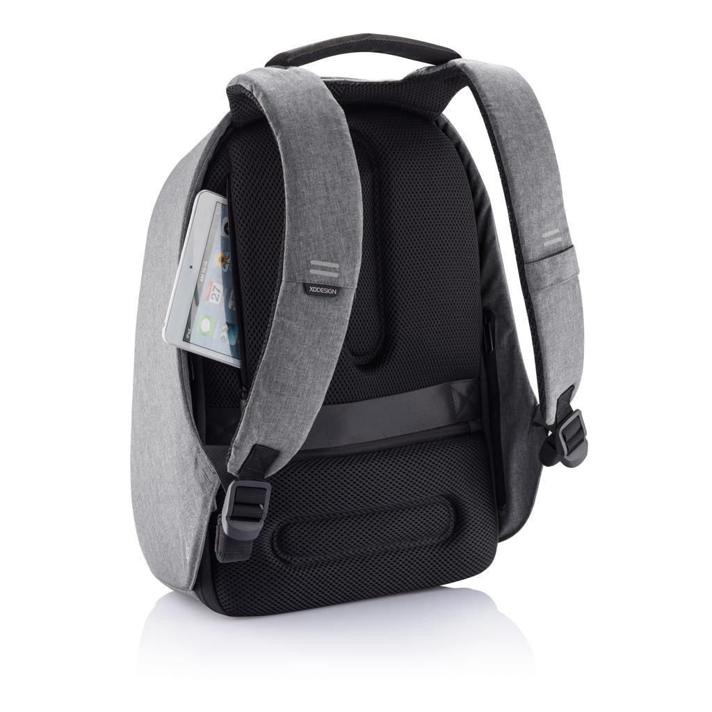 Rucsac anti-furt Bobby Hero Regular grey