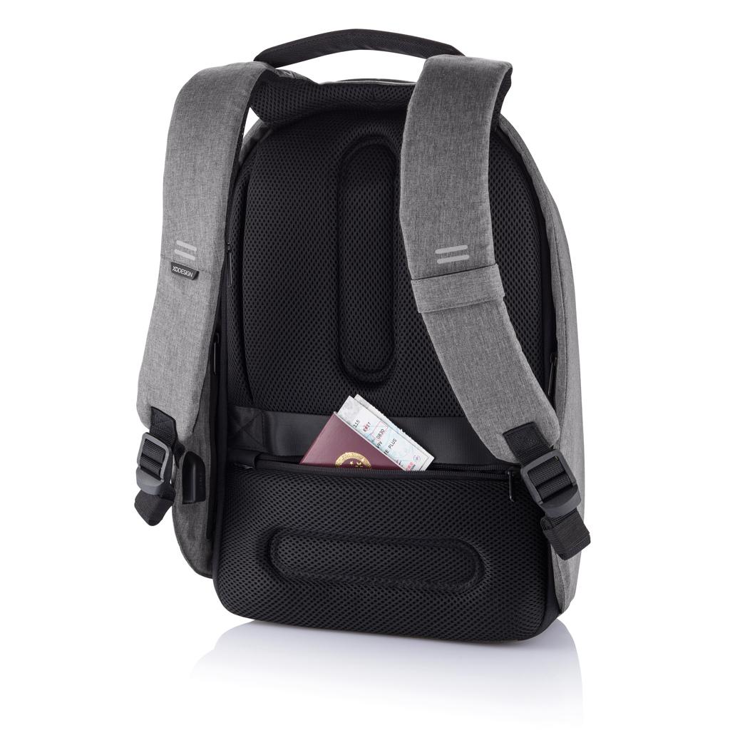 Rucsac anti-furt Bobby Hero Regular grey