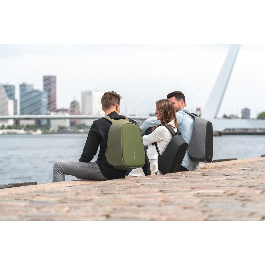 Rucsac anti-furt Bobby Hero Regular green