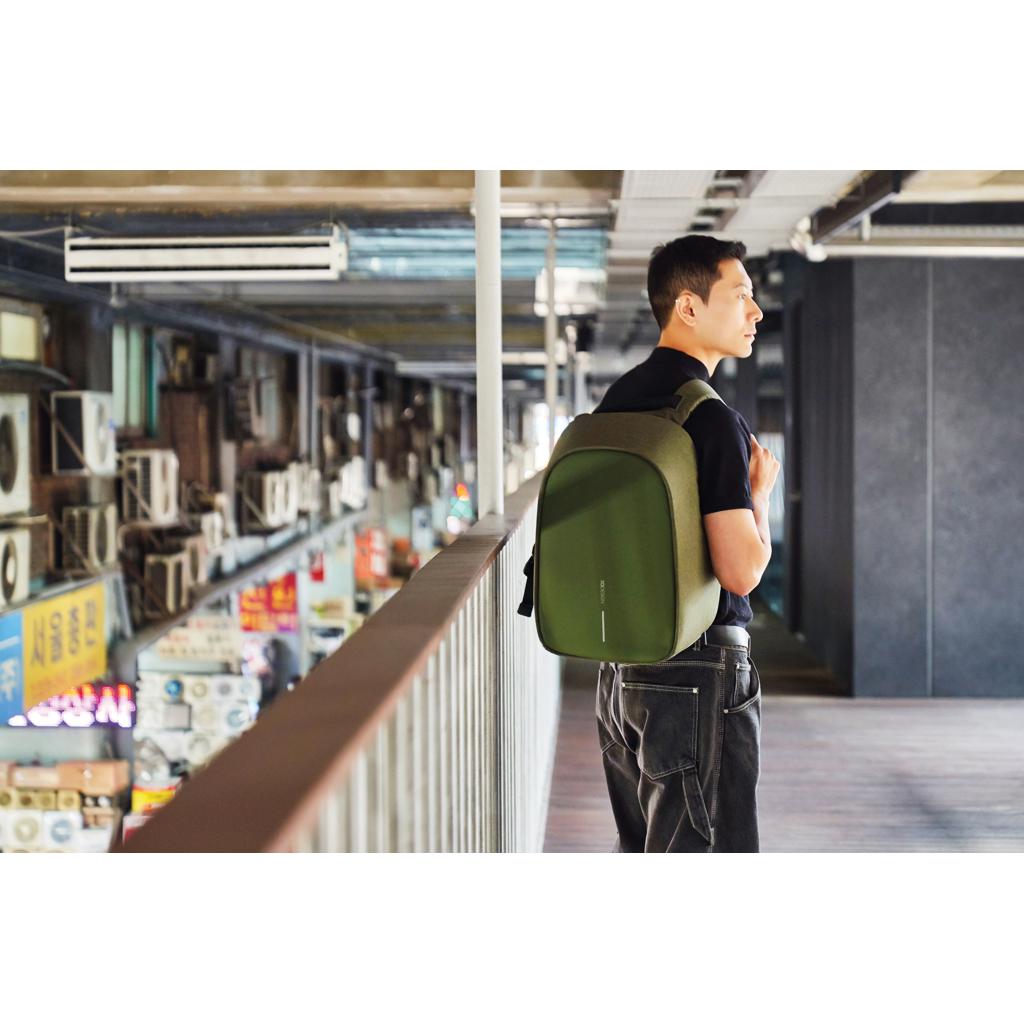 Rucsac anti-furt Bobby Hero Regular green