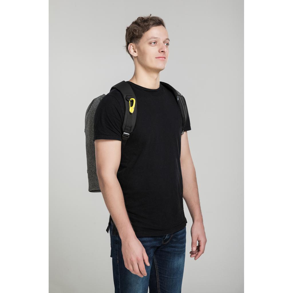 Rucsac anti-furt și rezistent la tăiere Urban grey