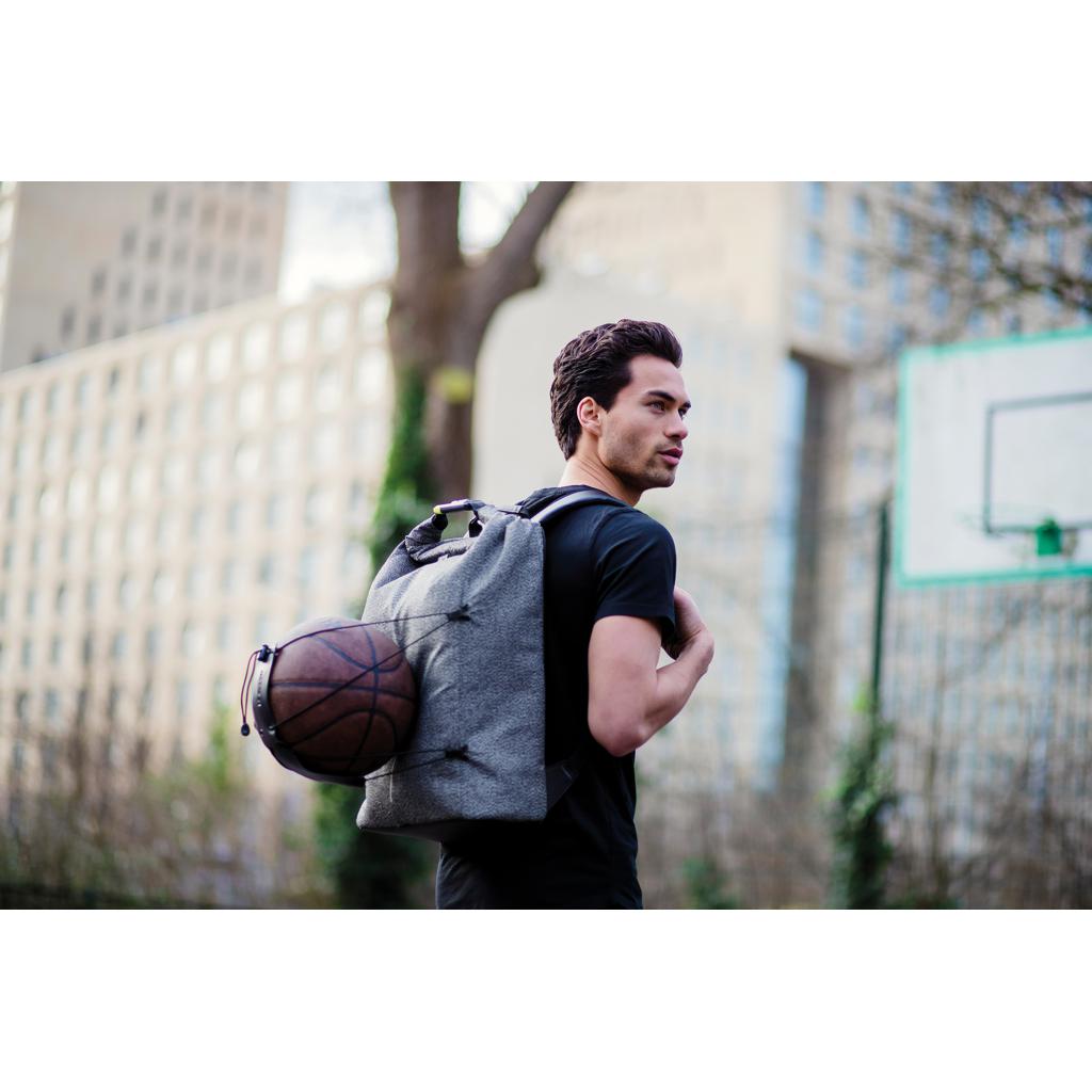 Rucsac anti-furt și rezistent la tăiere Urban grey