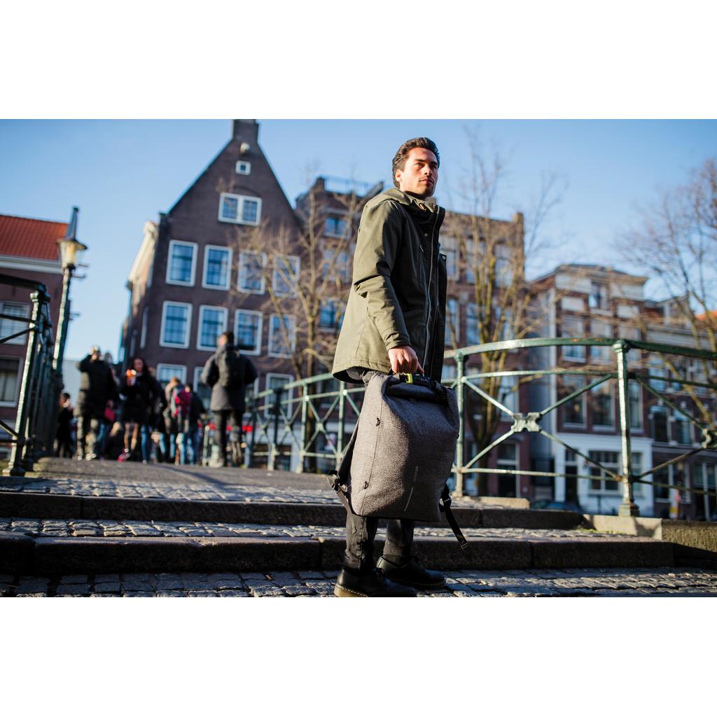 Rucsac anti-furt și rezistent la tăiere Urban grey