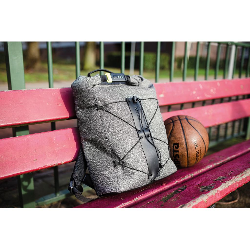 Rucsac anti-furt și rezistent la tăiere Urban grey