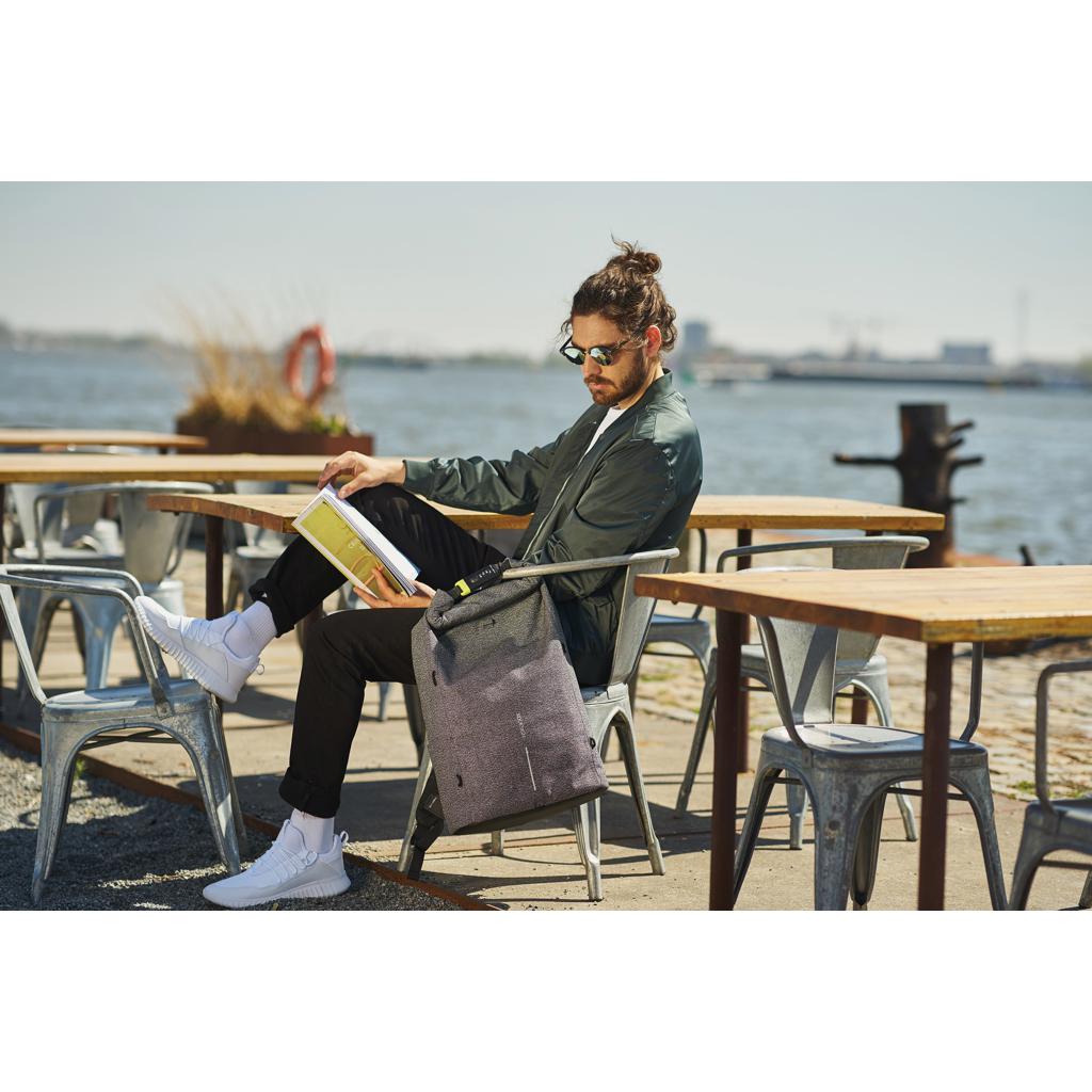 Rucsac anti-furt și rezistent la tăiere Urban grey