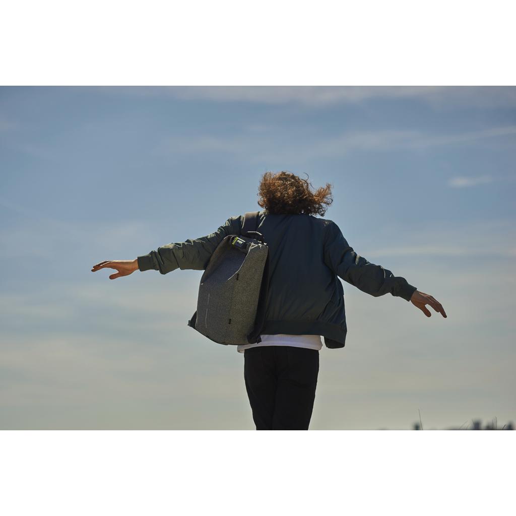 Rucsac anti-furt și rezistent la tăiere Urban grey