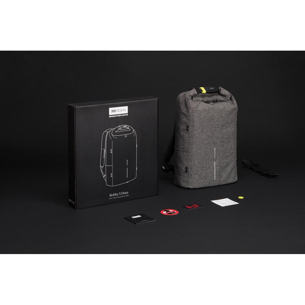 Rucsac anti-furt și rezistent la tăiere Urban grey