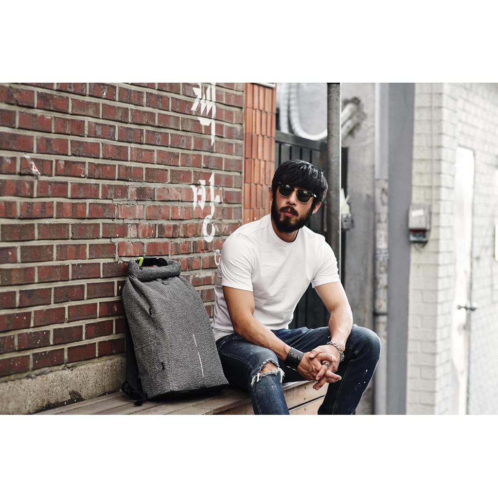 Rucsac anti-furt și rezistent la tăiere Urban grey