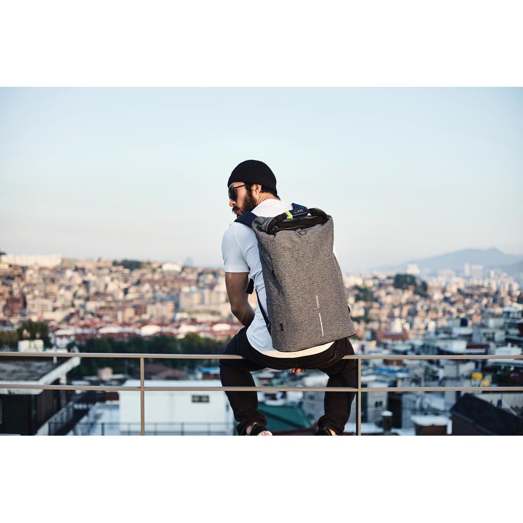 Rucsac anti-furt și rezistent la tăiere Urban grey