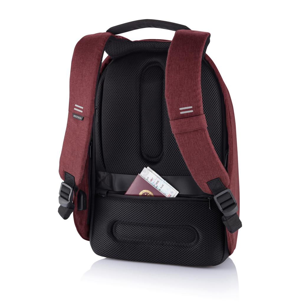 Rucsac anti-furt Bobby Hero Small red
