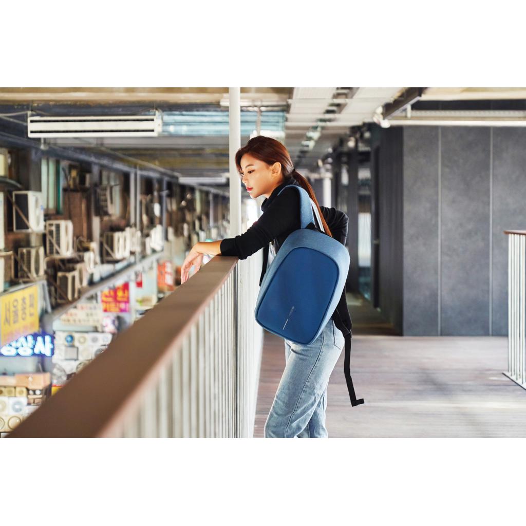 Rucsac anti-furt Bobby Hero Small light blue