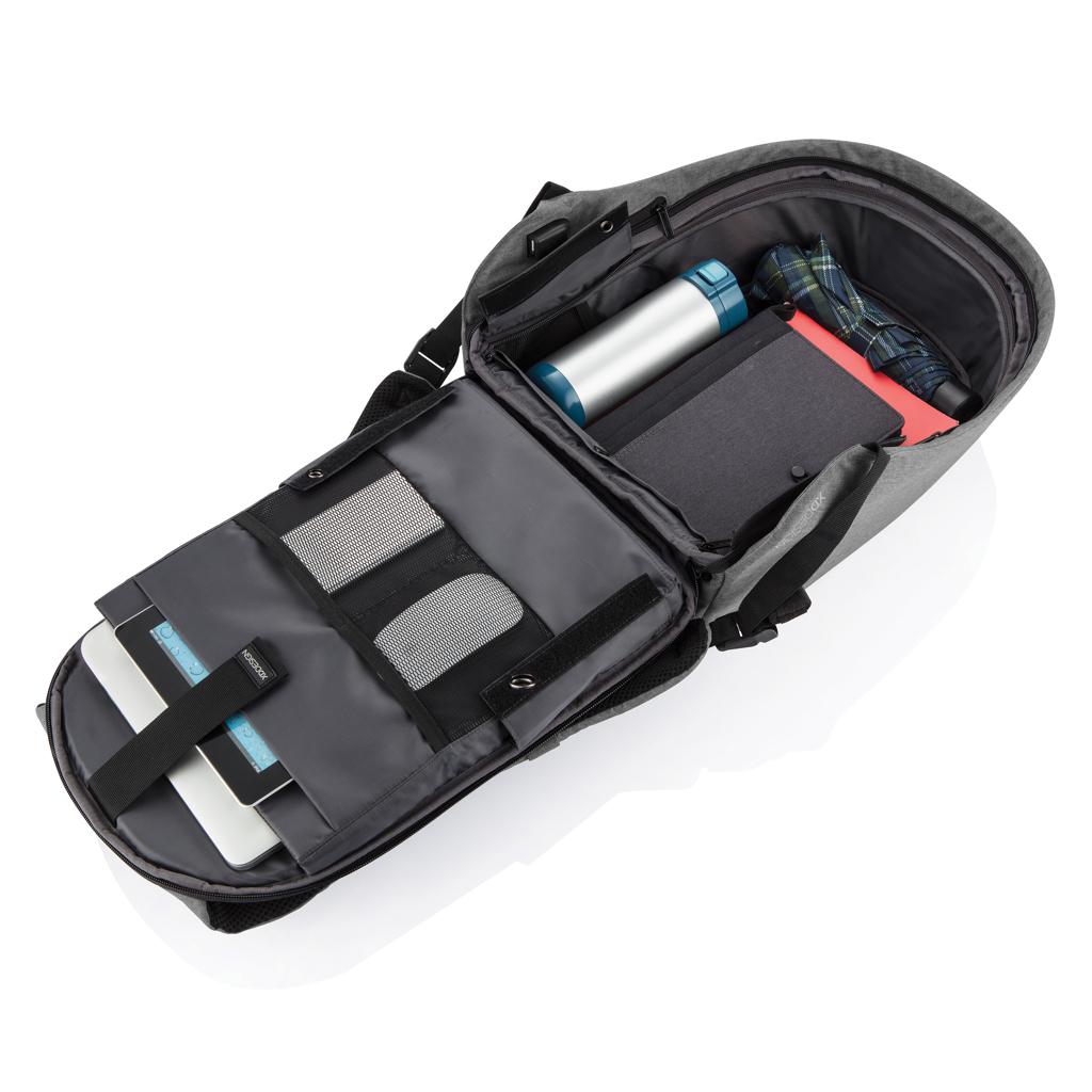 Rucsac anti-furt Bobby Hero Small grey