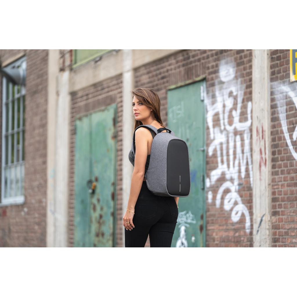 Rucsac anti-furt Bobby Hero Small grey