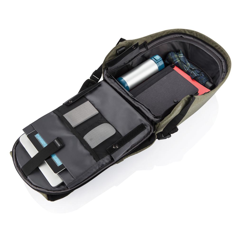 Rucsac anti-furt Bobby Hero Small green