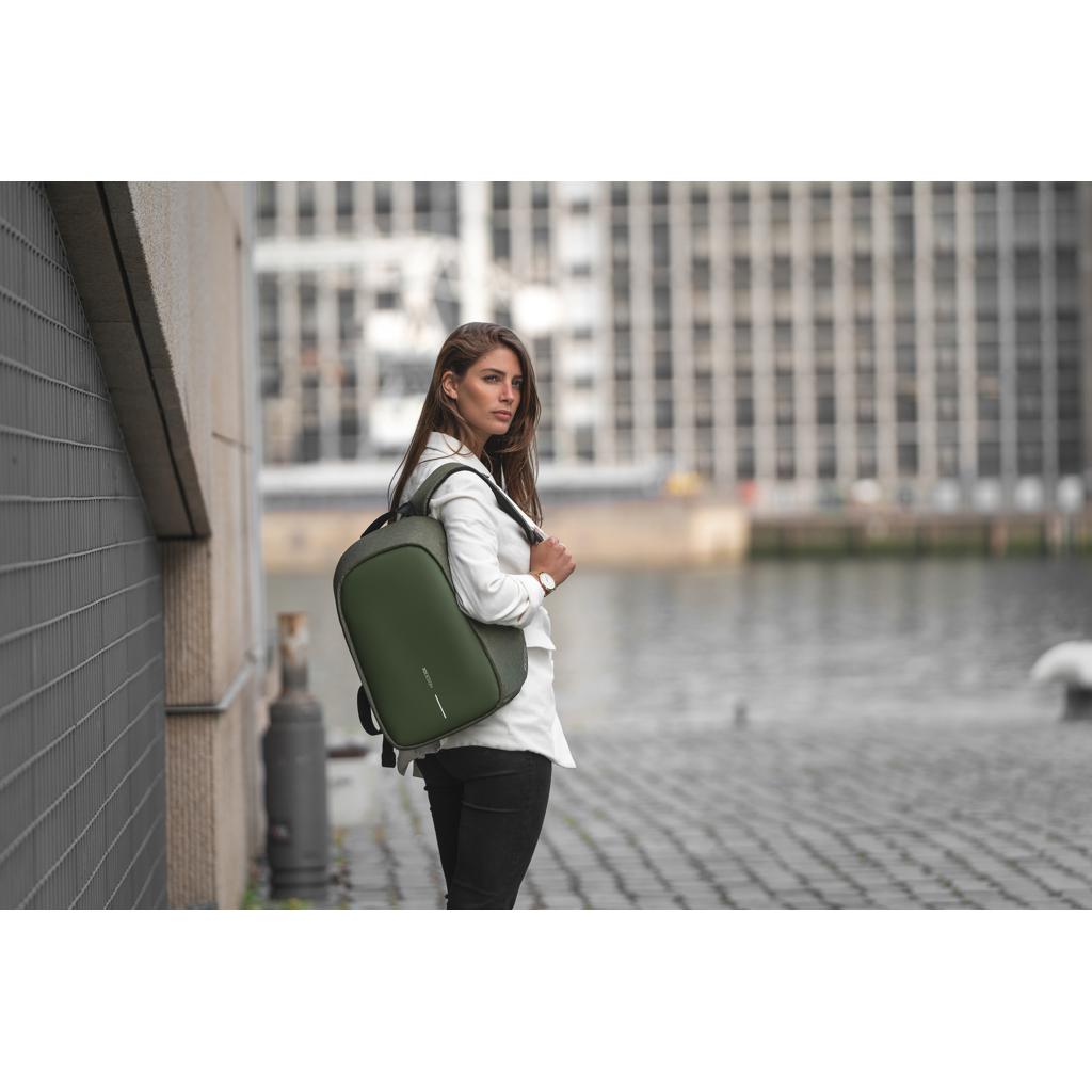 Rucsac anti-furt Bobby Hero Small green