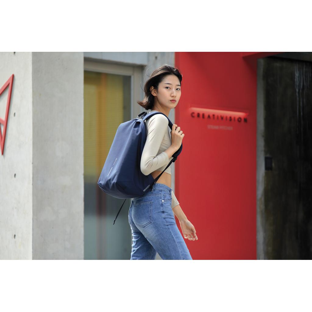 Rucsac anti-furt Bobby Soft navy