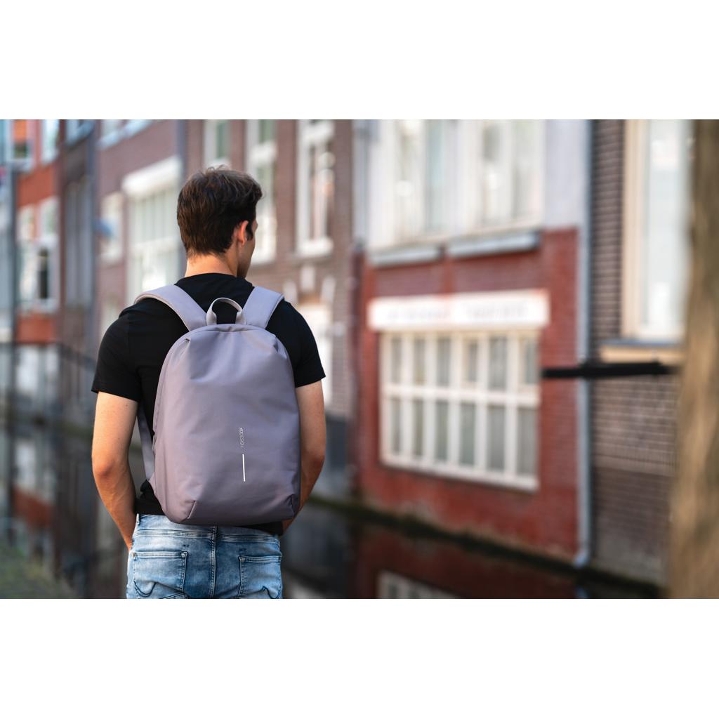 Rucsac anti-furt Bobby Soft grey