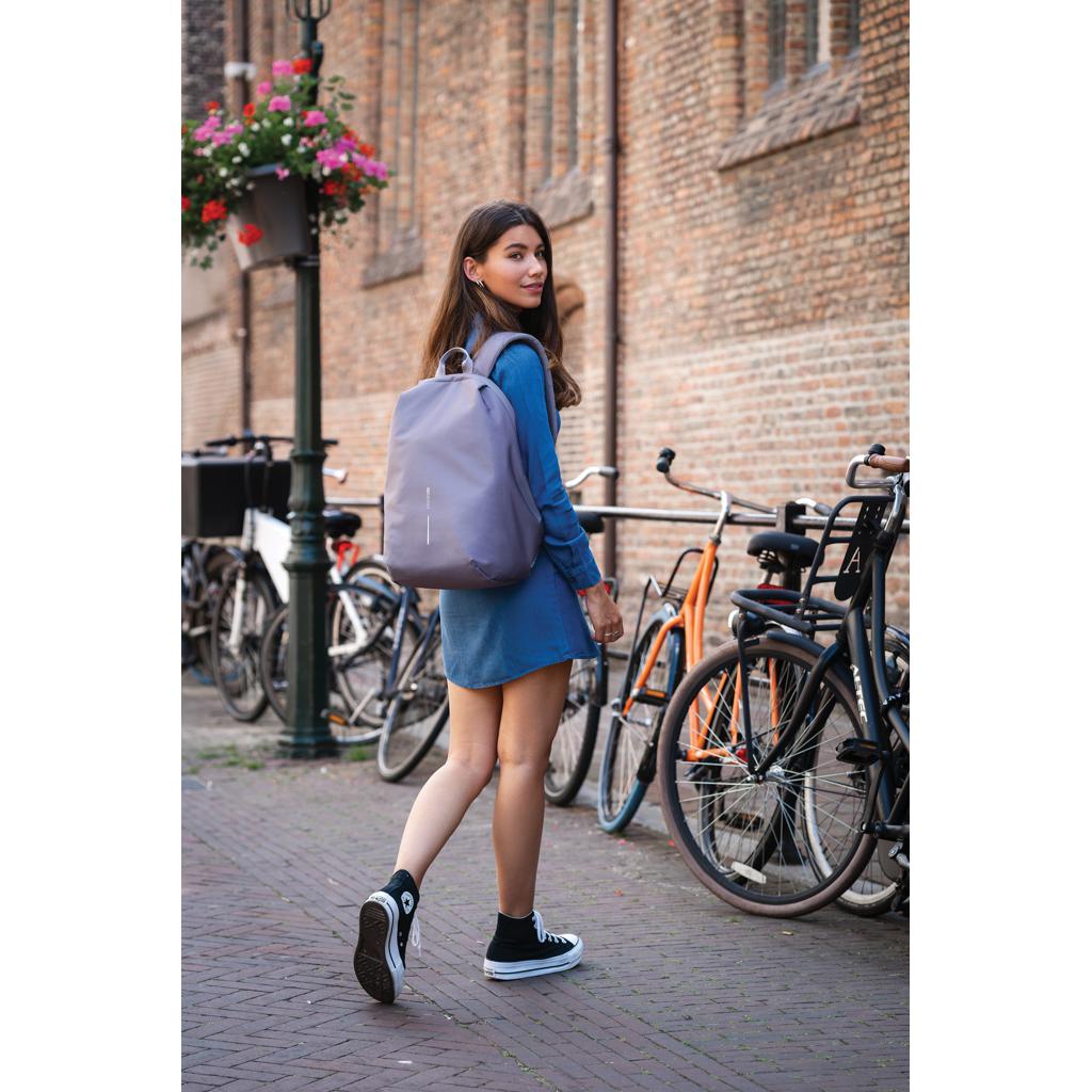 Rucsac anti-furt Bobby Soft grey