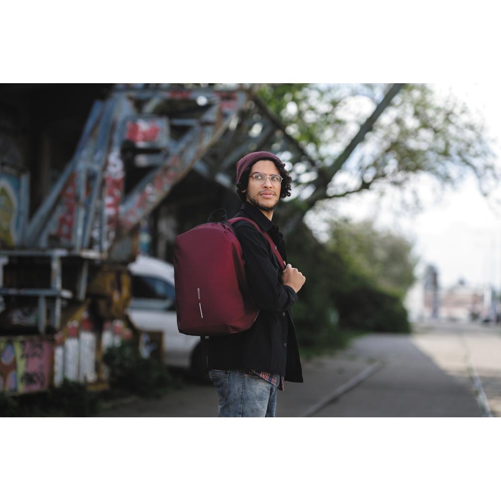 Rucsac anti-furt Bobby Soft red