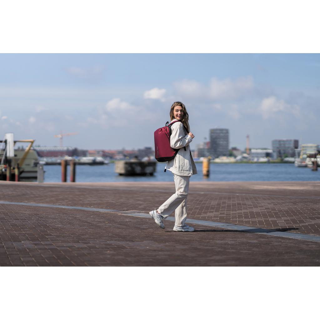 Rucsac anti-furt Bobby Soft red