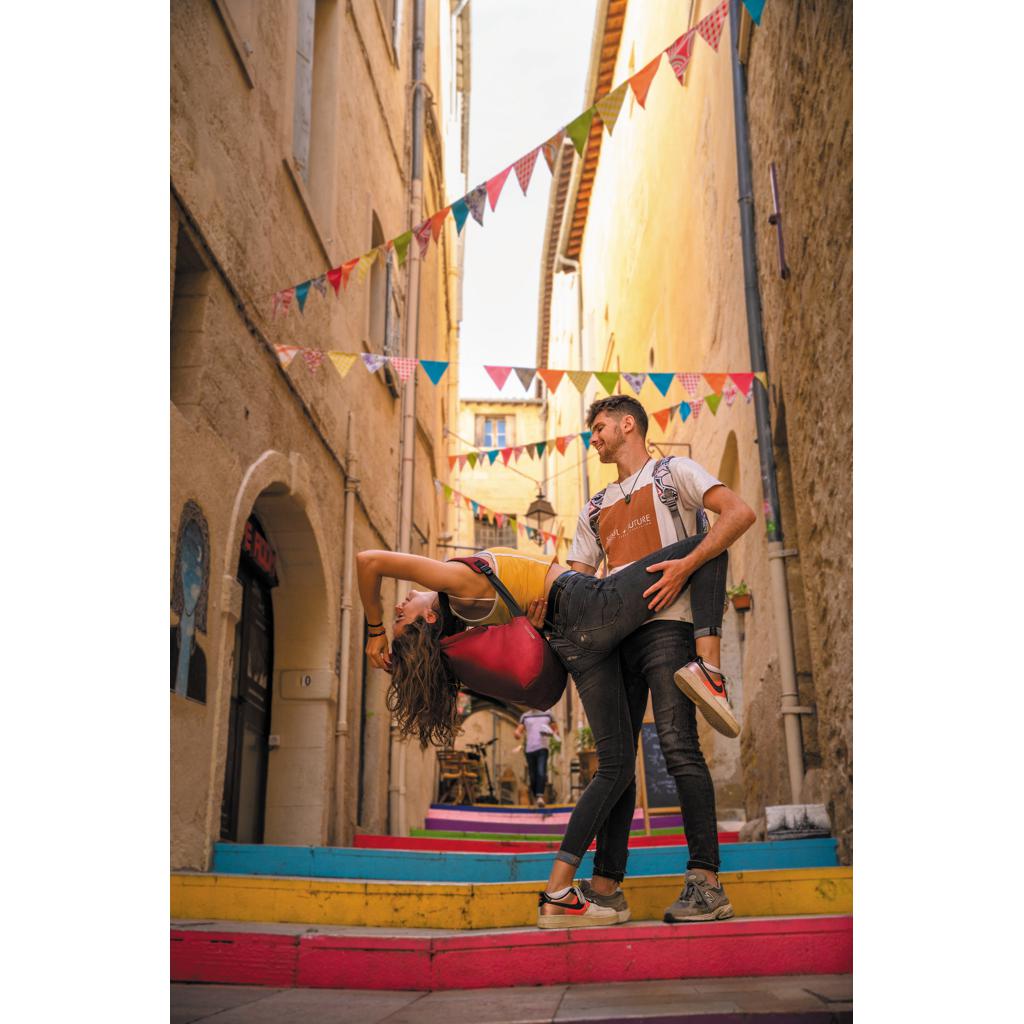 Rucsac anti-furt Bobby Soft red