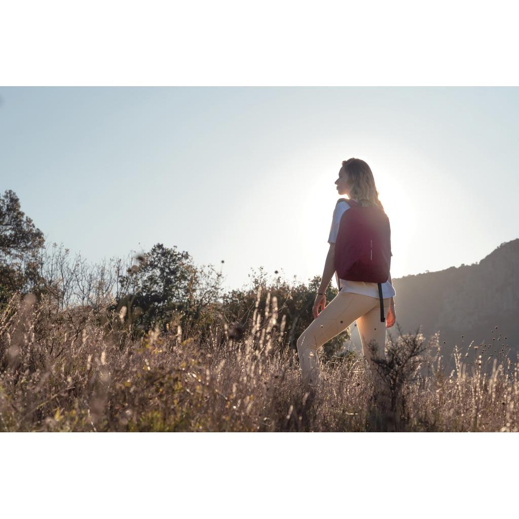 Rucsac anti-furt Bobby Soft red