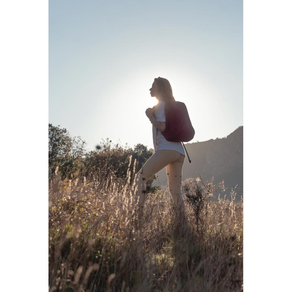 Rucsac anti-furt Bobby Soft red