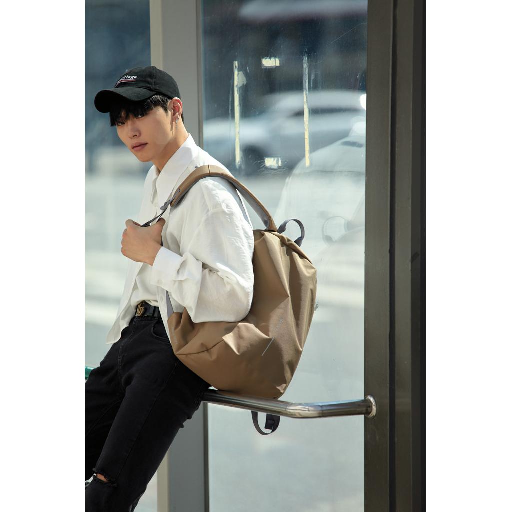 Rucsac anti-furt Bobby Soft khaki
