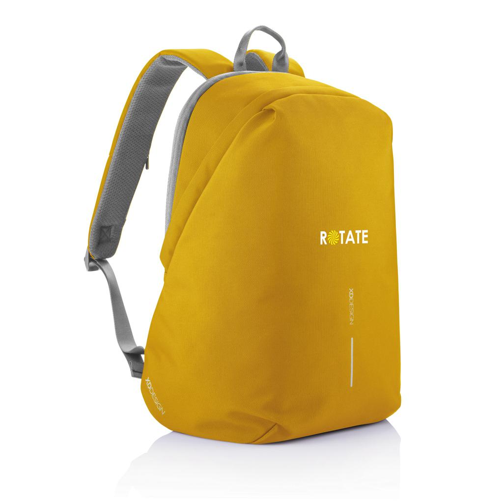 Rucsac anti-furt Bobby Soft yellow