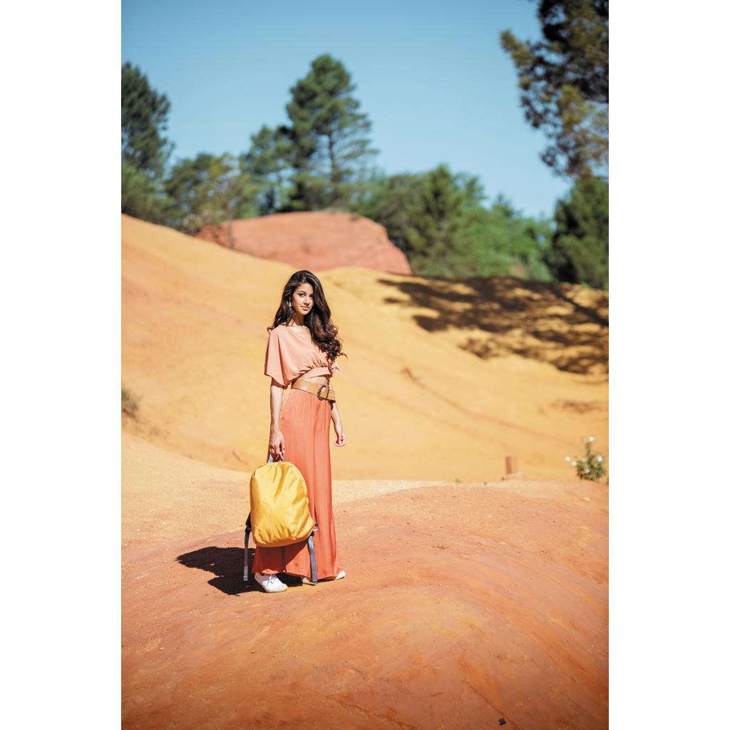 Rucsac anti-furt Bobby Soft yellow