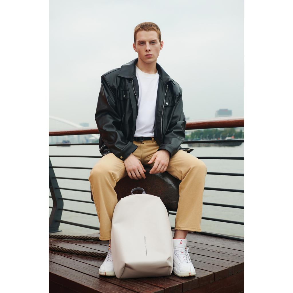 Rucsac anti-furt Bobby Soft beige