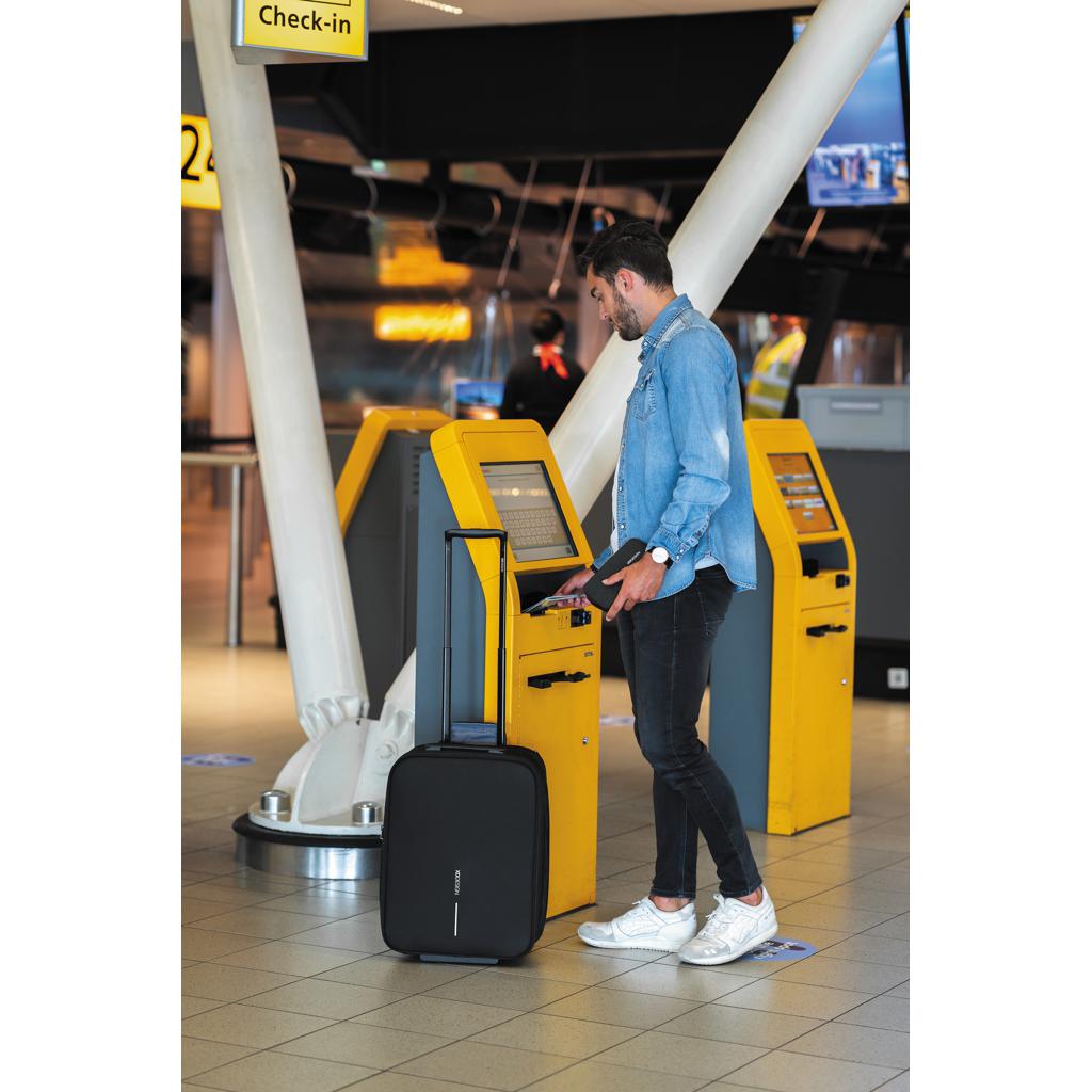 Suport pentru pașaport black