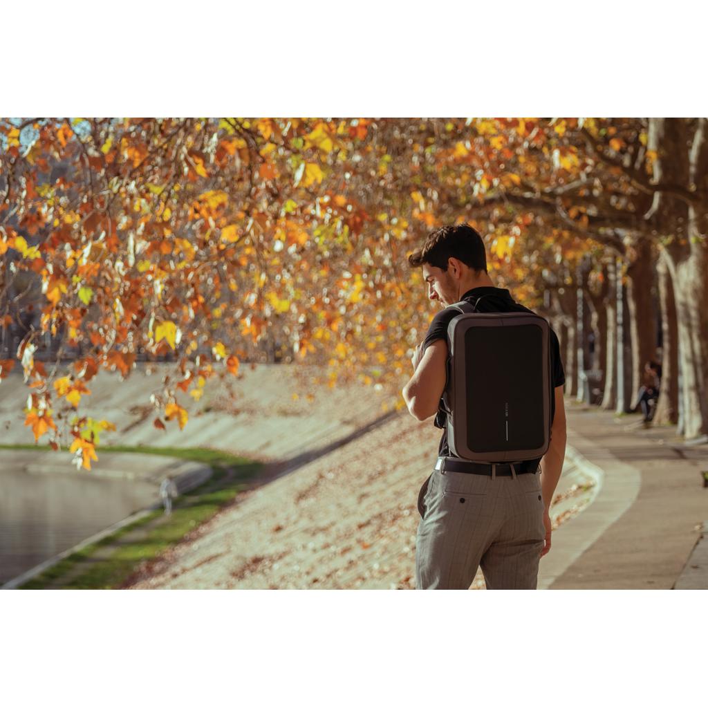 Rucsac și servietă anti-furt Bobby Bizz 2.0 grey