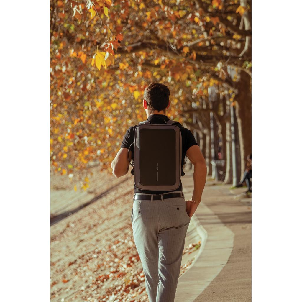 Rucsac și servietă anti-furt Bobby Bizz 2.0 grey