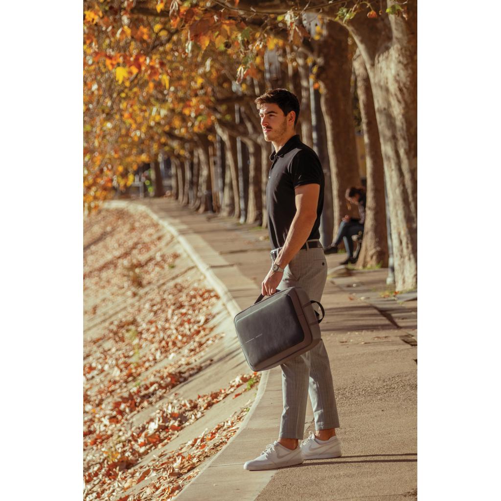 Rucsac și servietă anti-furt Bobby Bizz 2.0 grey