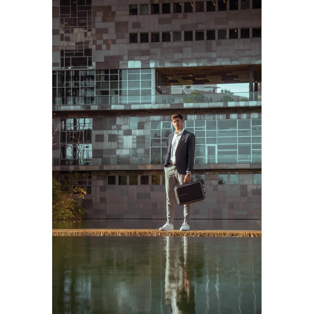 Rucsac și servietă anti-furt Bobby Bizz 2.0 grey