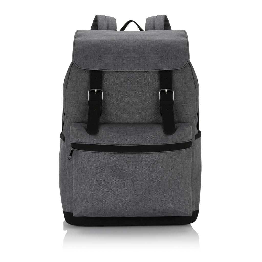 Rucsac pentru laptop cu bretele cu închidere magnetică grey
