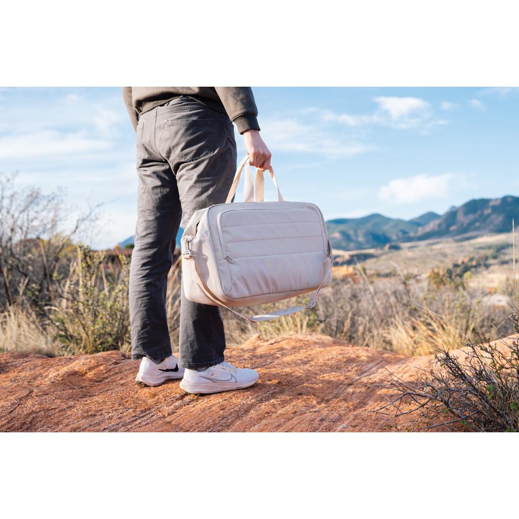 Geantă de weekend duffel Armond AWARE™ RPET beige