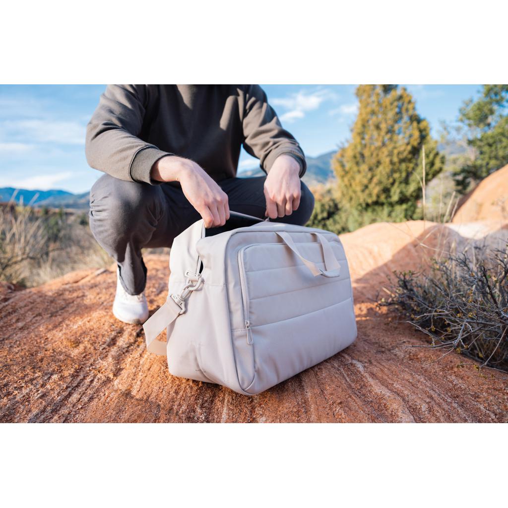 Geantă de weekend duffel Armond AWARE™ RPET beige